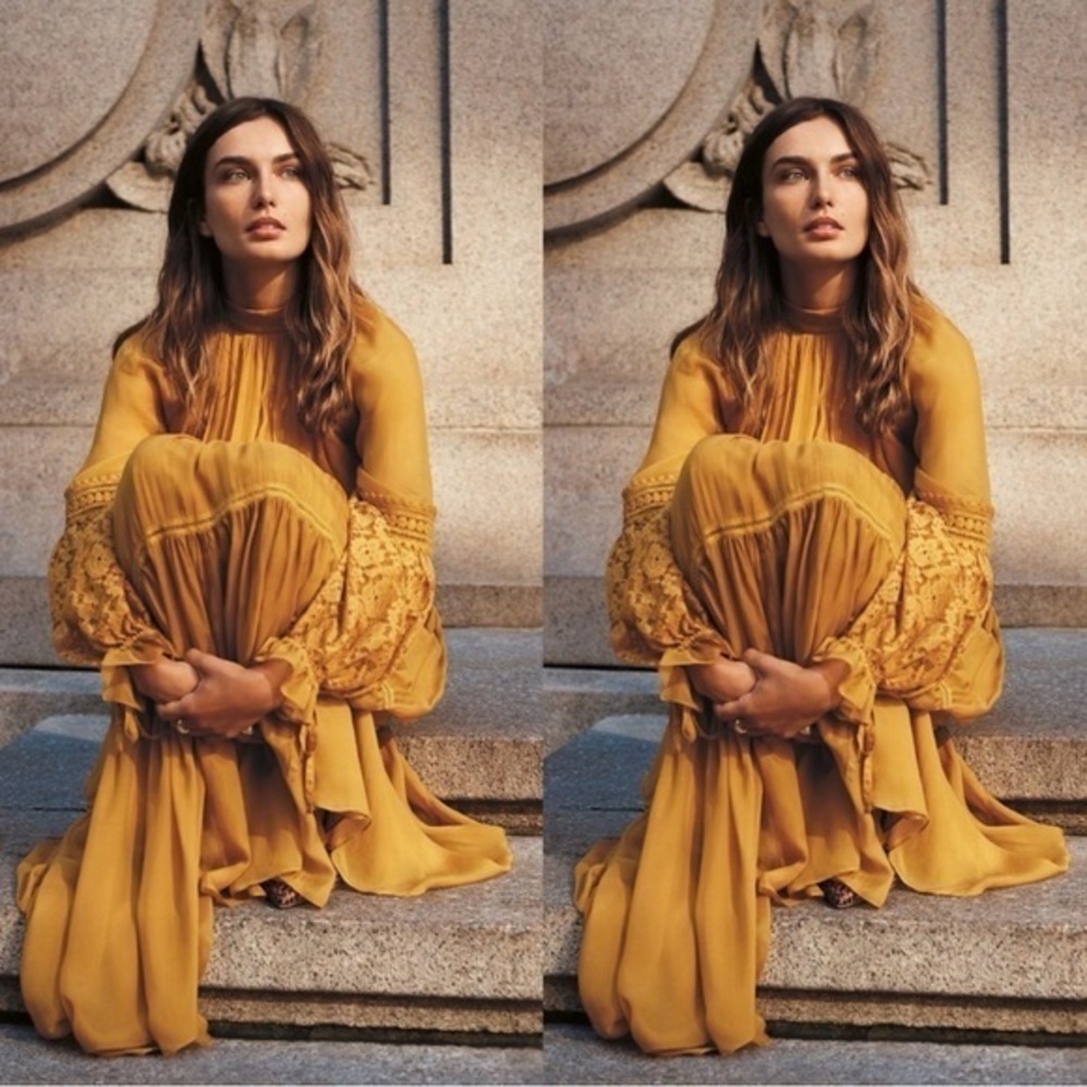 Anthropologie Andalusian Maxi Dress x ATSU Small‎
